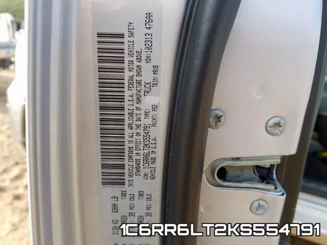 1C6RR6LT2KS554791 фото 2