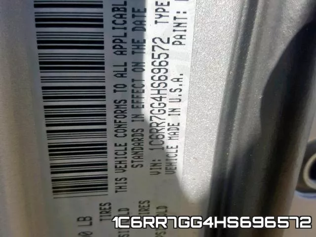 1C6RR7GG4HS696572 фото 2