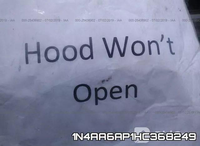 1N4AA6AP1HC368249 фото 2