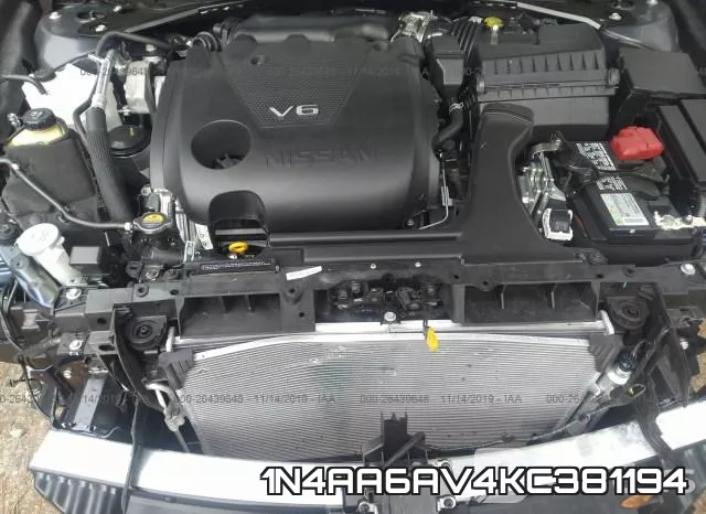 1N4AA6AV4KC381194 фото 2
