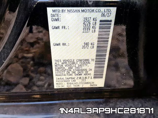 1N4AL3AP9HC281871 фото 2