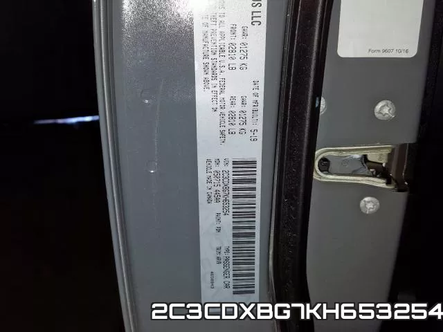 2C3CDXBG7KH653254 фото 2
