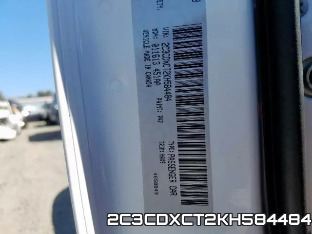 2C3CDXCT2KH584484 фото 2