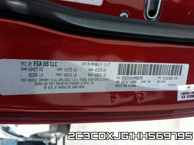 2C3CDXJG1HH569795 фото 2