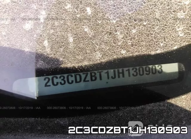 2C3CDZBT1JH130903 фото 9