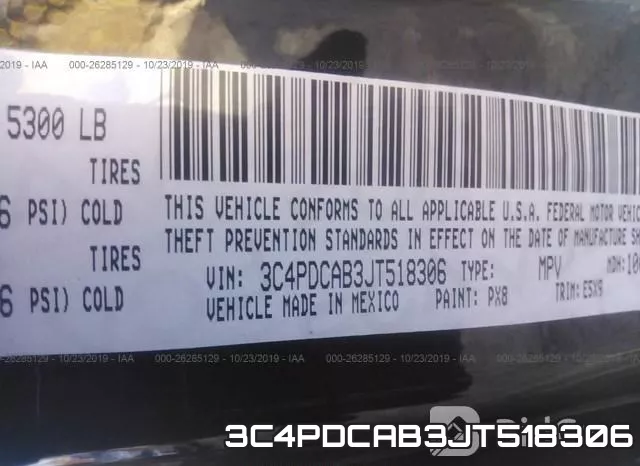 3C4PDCAB3JT518306 фото 10
