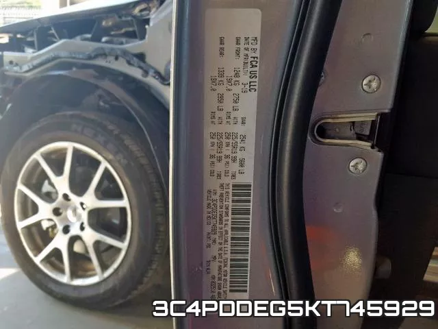 3C4PDDEG5KT745929 фото 2