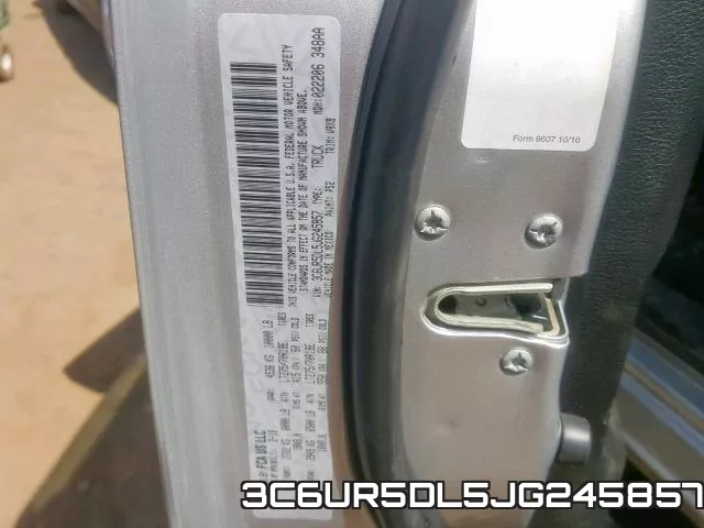 3C6UR5DL5JG245857 фото 2