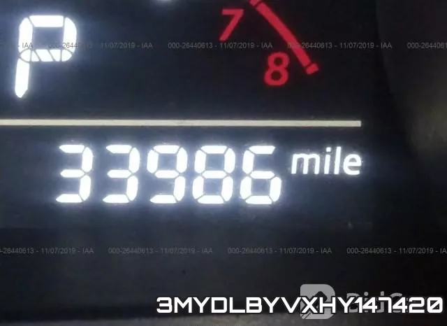 3MYDLBYVXHY147420 фото 8
