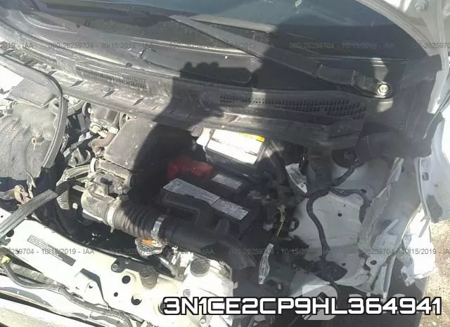 3N1CE2CP9HL364941 фото 2