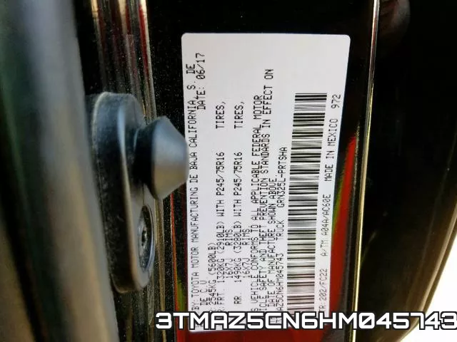 3TMAZ5CN6HM045743 фото 2