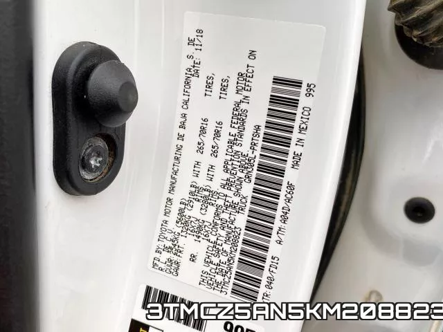 3TMCZ5AN5KM208823 фото 2
