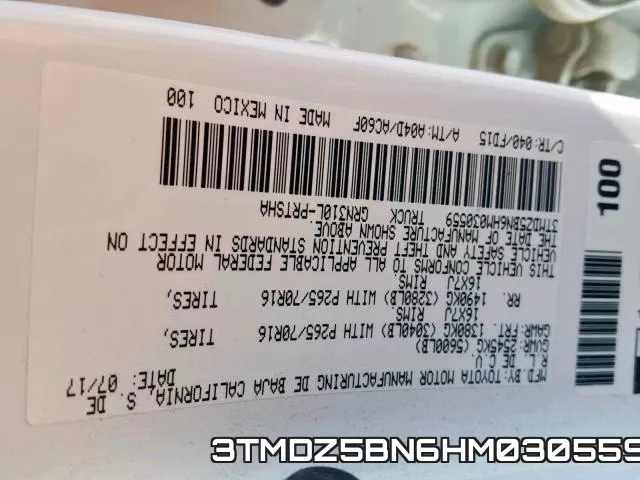 3TMDZ5BN6HM030559 фото 2