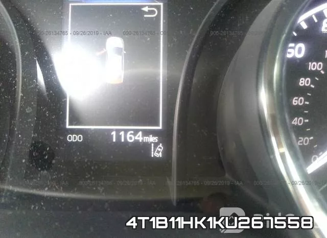 4T1B11HK1KU267558 фото 8