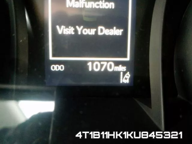 4T1B11HK1KU845321 фото 9