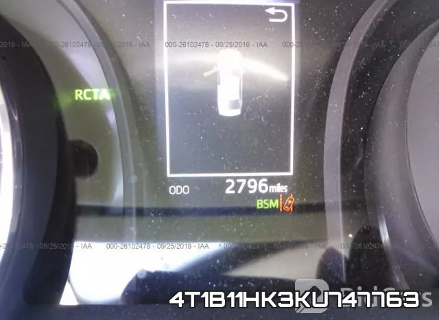 4T1B11HK3KU747763 фото 8