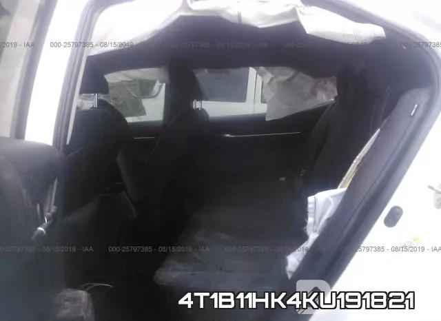 4T1B11HK4KU191821 фото 9