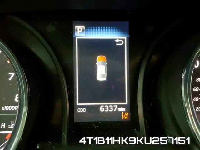4T1B11HK9KU257151 фото 9
