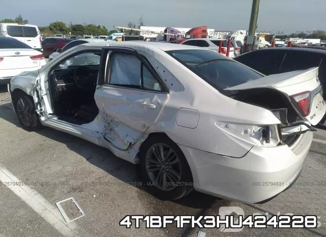 4T1BF1FK3HU424228 фото 4