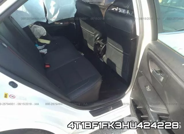 4T1BF1FK3HU424228 фото 9