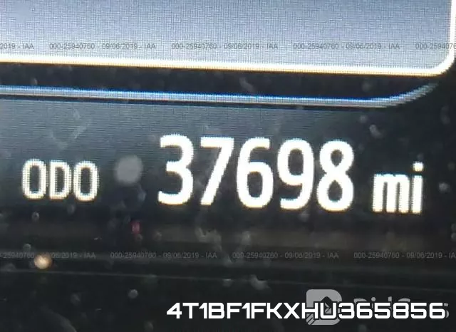 4T1BF1FKXHU365856 фото 8