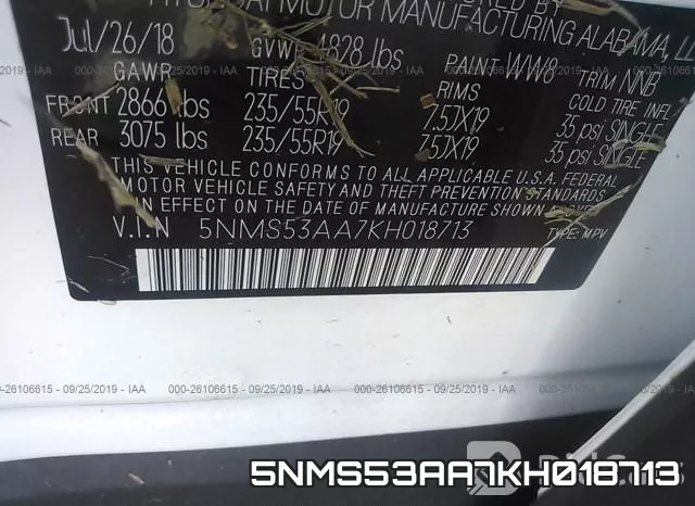 5NMS53AA7KH018713 фото 10