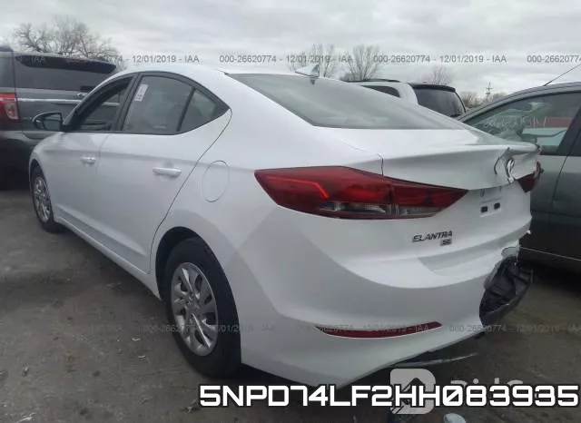 5NPD74LF2HH083935 фото 4
