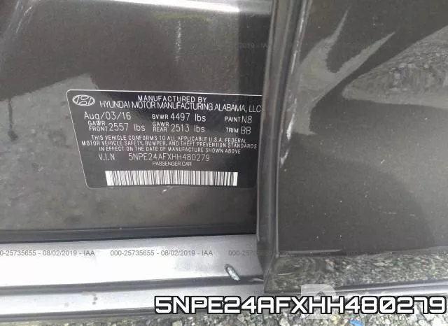 5NPE24AFXHH480279 фото 10