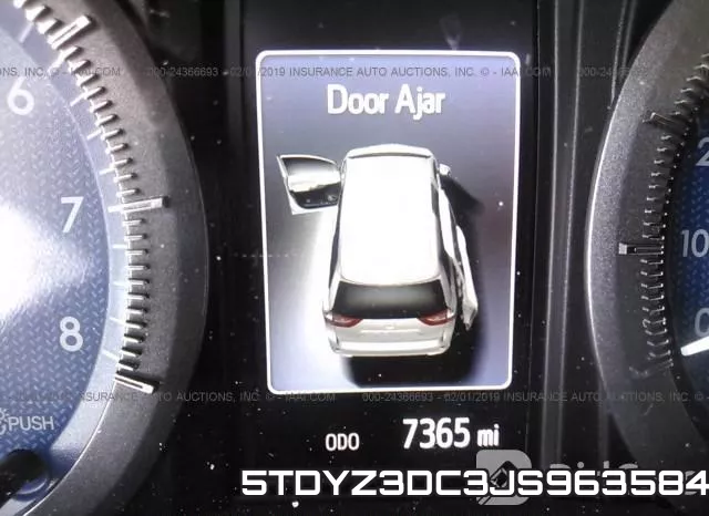 5TDYZ3DC3JS963584 фото 8