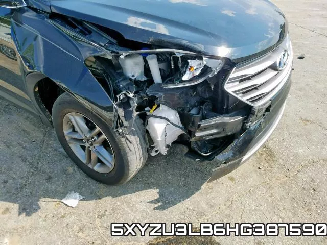 5XYZU3LB6HG387590 фото 9