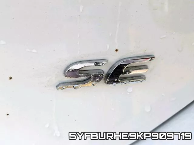 5YFBURHE9KP909719 фото 8