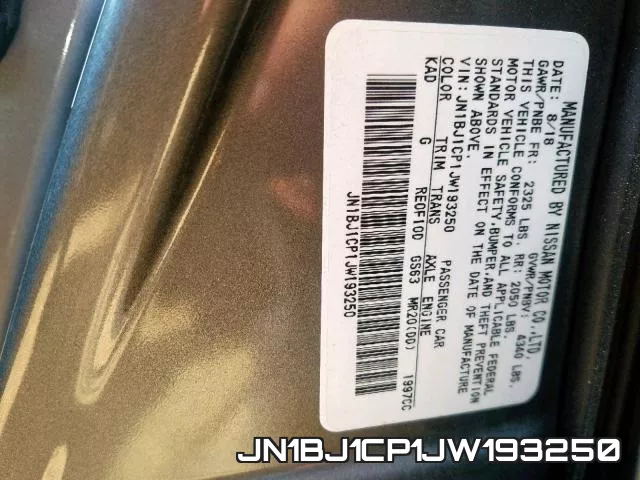 JN1BJ1CP1JW193250 фото 2