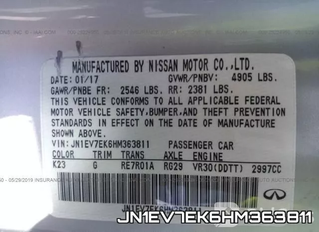 JN1EV7EK6HM363811 фото 10