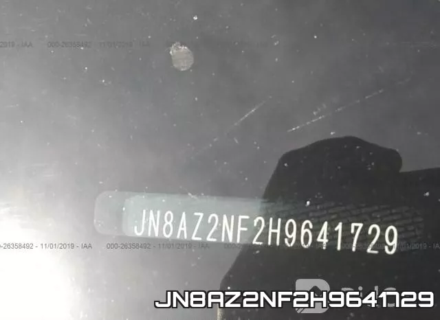 JN8AZ2NF2H9641729 фото 8