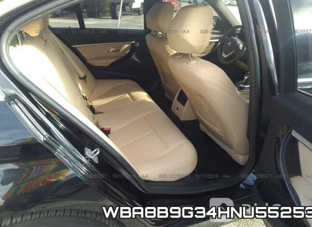 WBA8B9G34HNU55253 фото 9