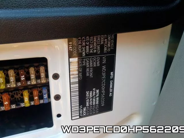 WD3PE7CD0HP562209 фото 2