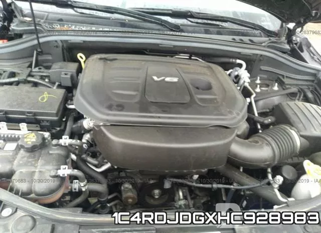 1C4RDJDGXHC928983 фото 2