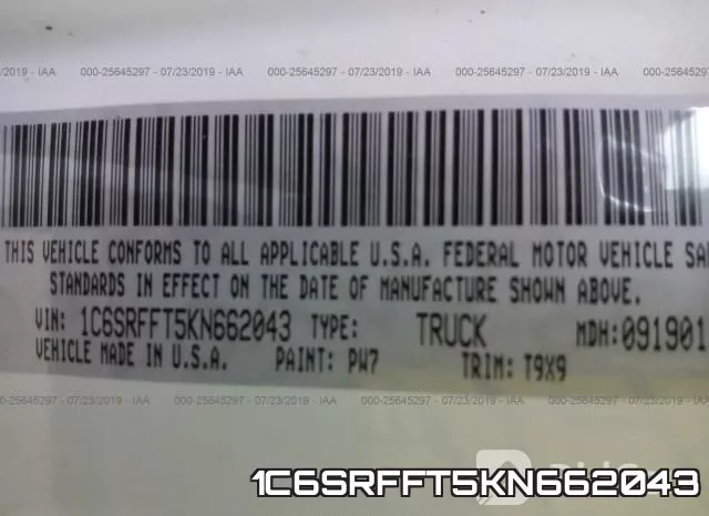 1C6SRFFT5KN662043 фото 10