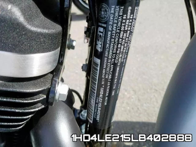 1HD4LE215LB402888 фото 2