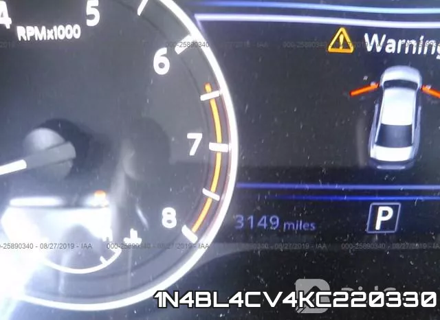1N4BL4CV4KC220330 фото 7