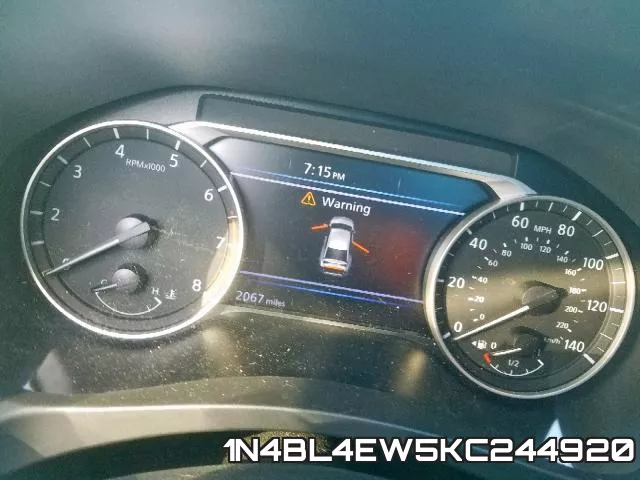1N4BL4EW5KC244920 фото 9
