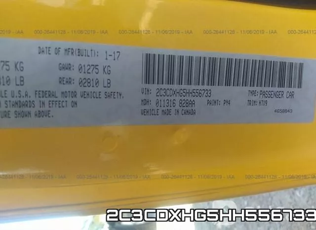 2C3CDXHG5HH556733 фото 10