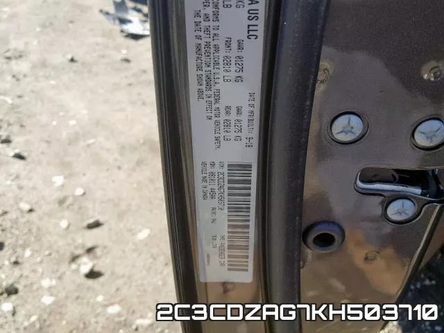 2C3CDZAG7KH503710 фото 2