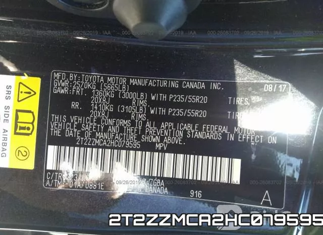 2T2ZZMCA2HC079595 фото 10
