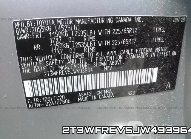 2T3WFREV5JW493964 фото 7