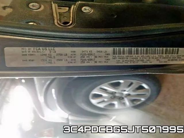 3C4PDCBG5JT507995 фото 2