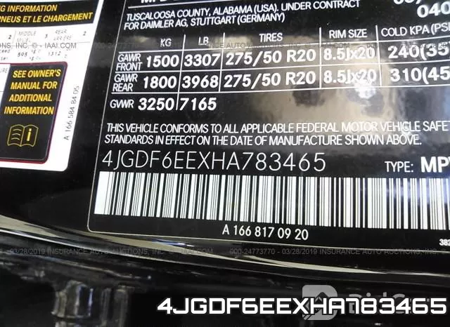 4JGDF6EEXHA783465 фото 10