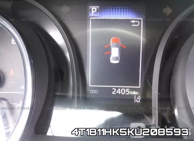 4T1B11HK5KU208593 фото 8