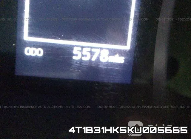 4T1B31HK5KU005665 фото 6