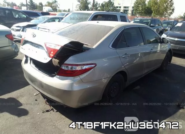 4T1BF1FK2HU367472 фото 5